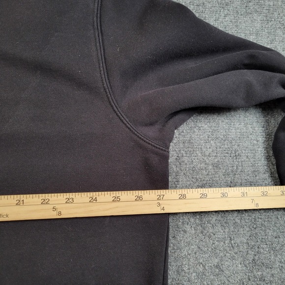 Carhartt Hoodie Mens 2XL Loose Fit Black Joe's Donuts Fleece Sweatshirt K121 - Picture 5 of 7